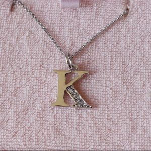 Juicy Couture Letter K Necklace